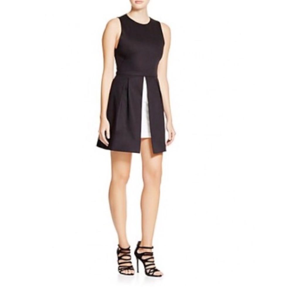 Alice + Olivia Black and White Dress
